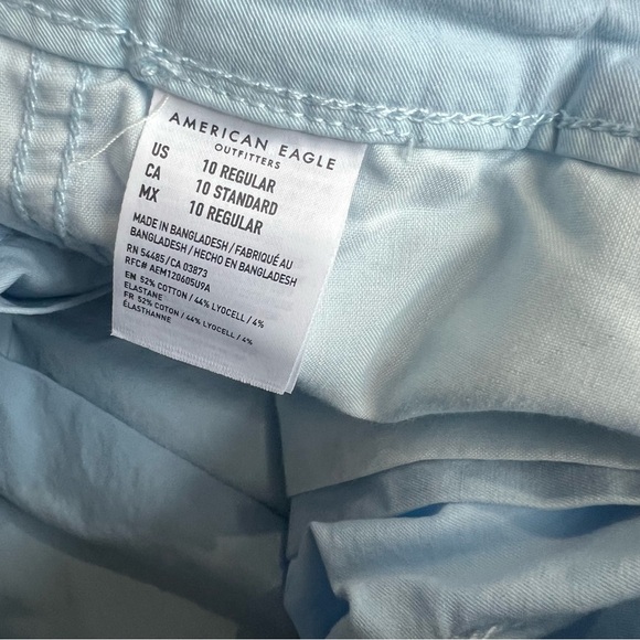 American Eagle Light Blue Pleated Mini Skirt Tennis Preppy Academia 10 - Picture 4 of 6